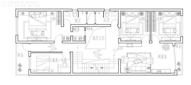 開(kāi)間7.8米民房設(shè)計(jì)，一層還設(shè)計(jì)上了商鋪，商住兩用