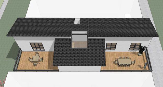 開(kāi)間7.8米民房設(shè)計(jì)，一層還設(shè)計(jì)上了商鋪，商住兩用