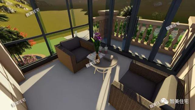 16×13.8米豪華三層半別墅豪宅戶型圖，還帶電梯