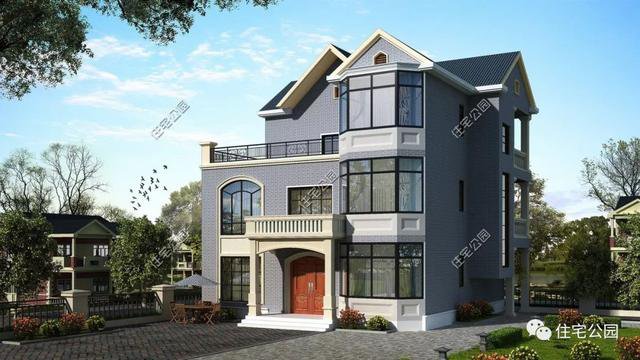 帶車庫農(nóng)村自建房子戶型和外觀圖片大全，讓你一次看個夠