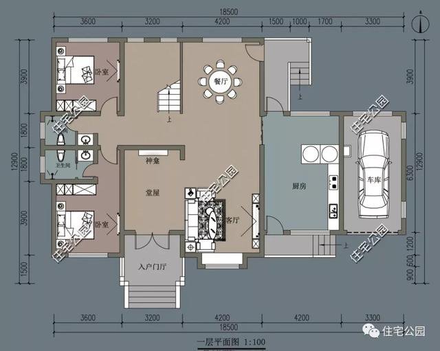 帶車庫農(nóng)村自建房子戶型和外觀圖片大全，讓你一次看個夠