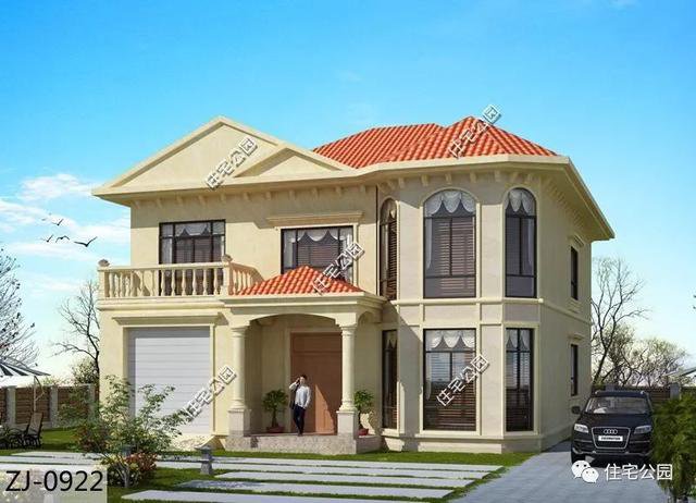 帶車庫農(nóng)村自建房子戶型和外觀圖片大全，讓你一次看個夠