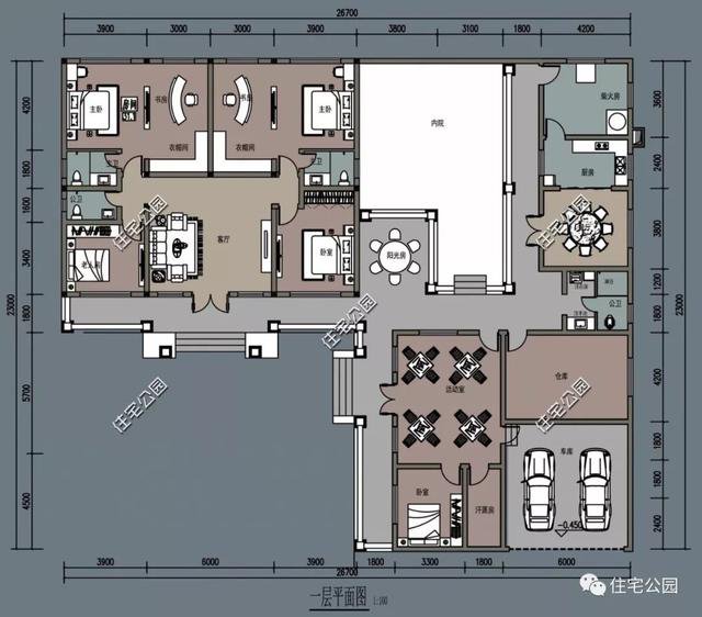 帶車庫農(nóng)村自建房子戶型和外觀圖片大全，讓你一次看個夠