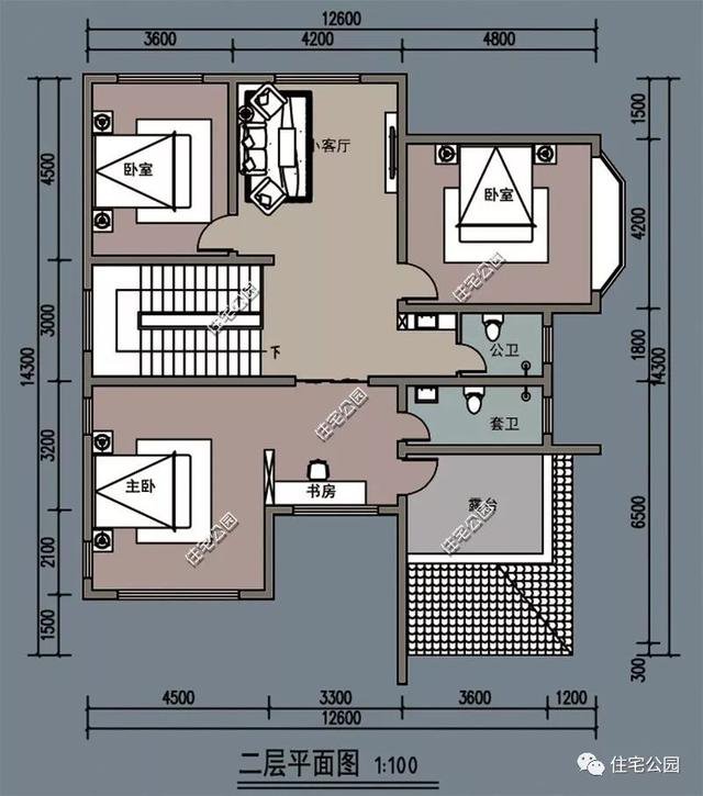 帶車庫農(nóng)村自建房子戶型和外觀圖片大全，讓你一次看個夠