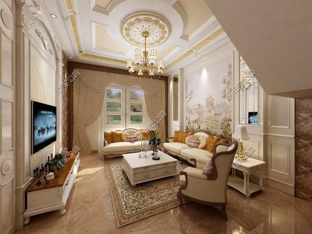 7米面寬的鄉(xiāng)村二層小洋樓戶型，小開間都能設計的這么好