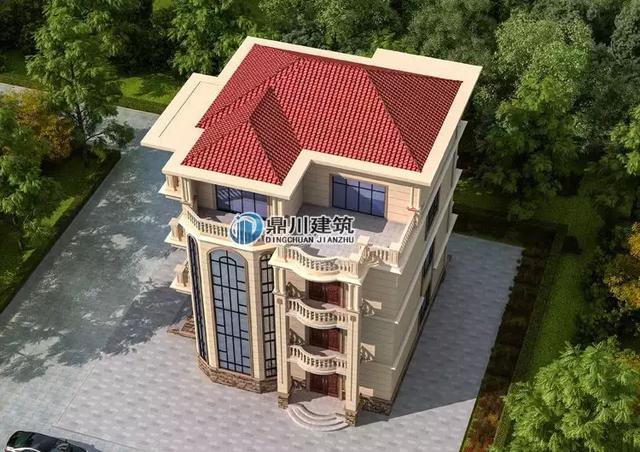 10套美觀實用的新民居設計圖，二層、三層、歐式、現(xiàn)代都有