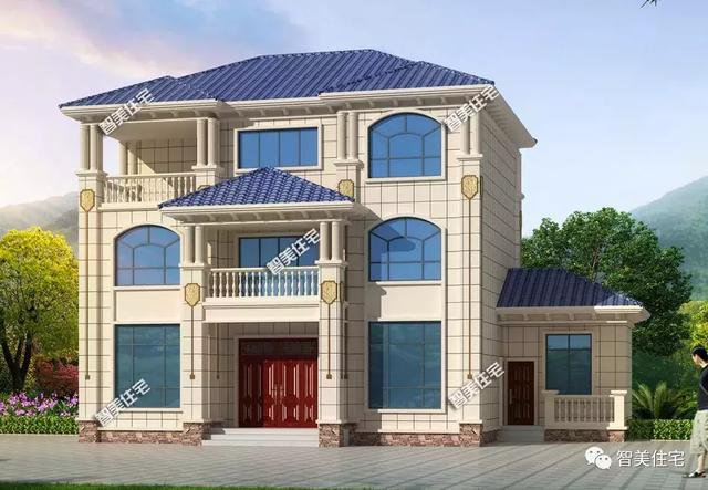 16×10米左右的三層自建房子戶型圖，還帶神位