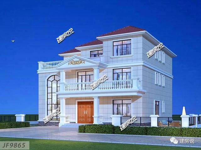 豪華歐式別墅三層民宅設(shè)計(jì)戶型圖，酒窖/ktv/電梯都有