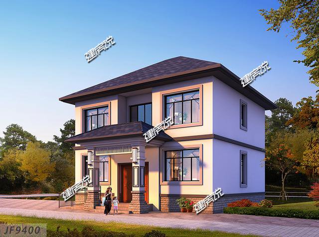 3套120平上下的農(nóng)村房子民宅設(shè)計圖，一二層的都有