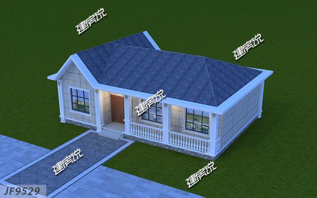 3套120平上下的農(nóng)村房子民宅設(shè)計圖，一二層的都有