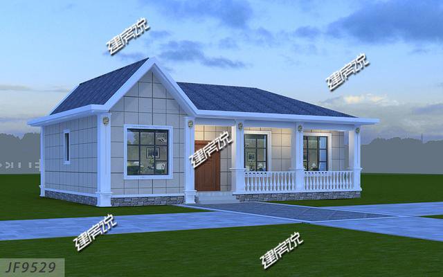 3套120平上下的農(nóng)村房子民宅設(shè)計圖，一二層的都有