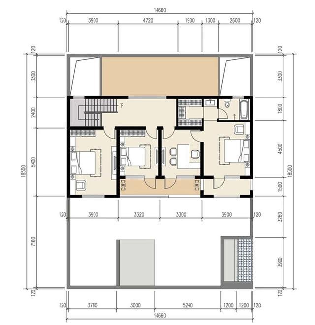 4款風(fēng)格不同的農(nóng)村民宅戶型圖，你更喜歡什么風(fēng)格？