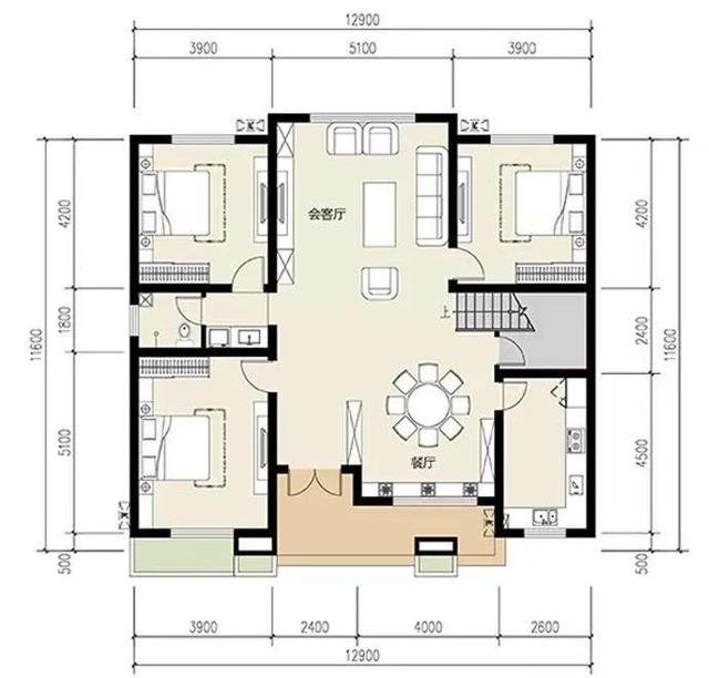 4款風(fēng)格不同的農(nóng)村民宅戶型圖，你更喜歡什么風(fēng)格？