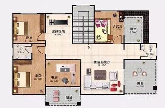 4款風(fēng)格不同的農(nóng)村民宅戶型圖，你更喜歡什么風(fēng)格？