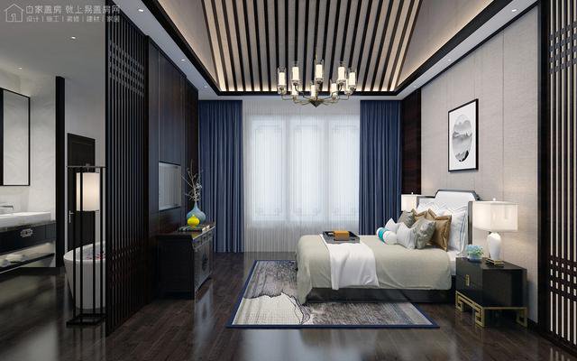 帶中式小院的農(nóng)村住宅戶型圖，住進(jìn)去肯定很愜意