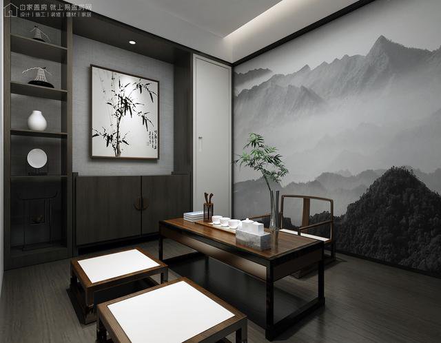 帶中式小院的農(nóng)村住宅戶型圖，住進(jìn)去肯定很愜意