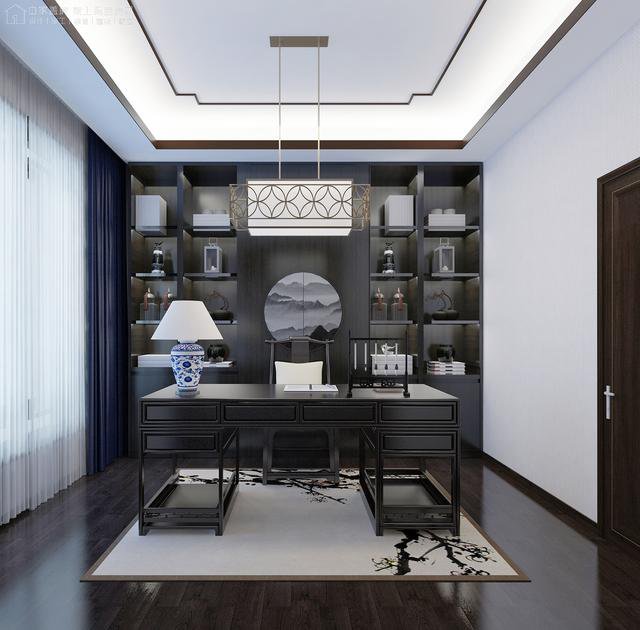 帶中式小院的農(nóng)村住宅戶型圖，住進(jìn)去肯定很愜意