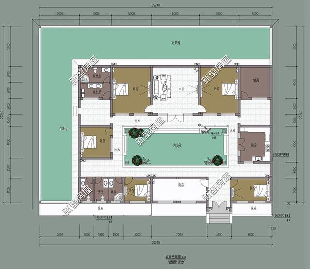 新農(nóng)村臨街自建房戶型，帶商鋪的別墅設(shè)計(jì)更實(shí)用