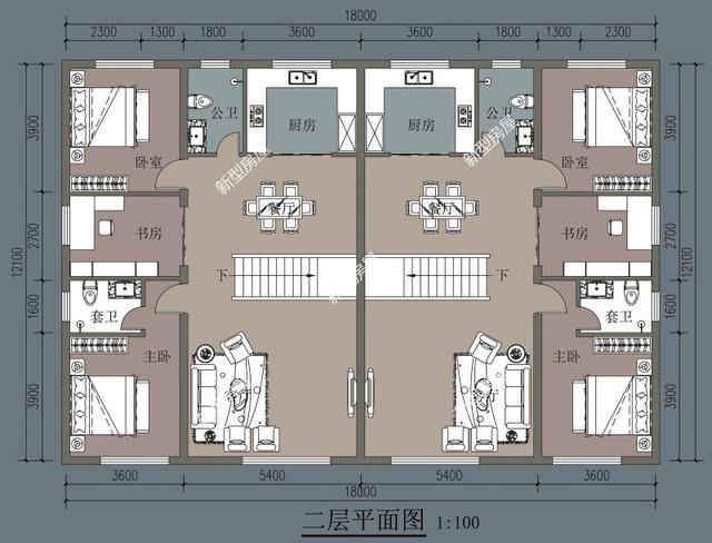 新農(nóng)村臨街自建房戶型，帶商鋪的別墅設(shè)計(jì)更實(shí)用