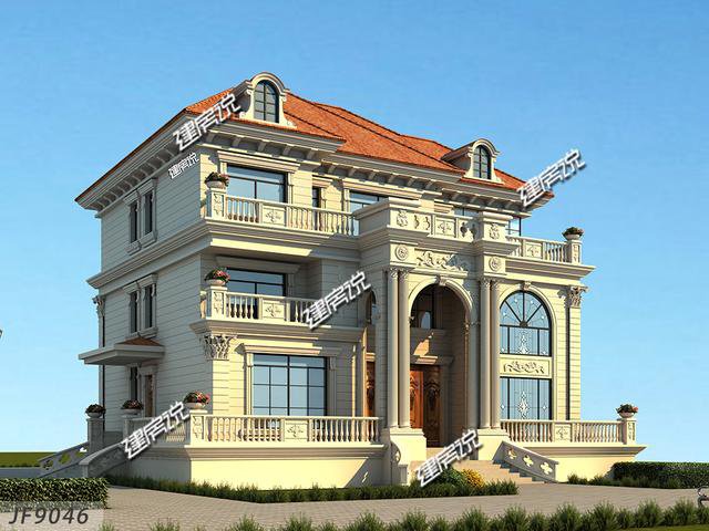 氣派豪華的幾套別墅圖片，誰(shuí)還敢說(shuō)農(nóng)村跟不上城市的潮流