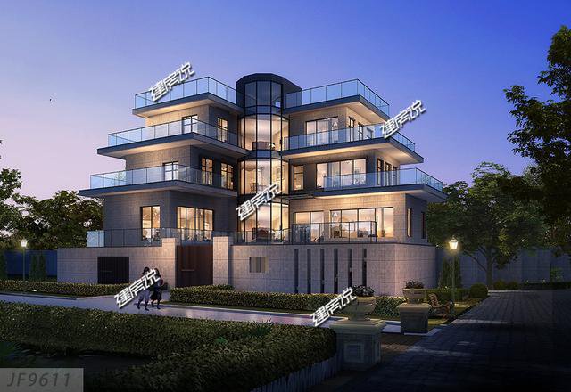 氣派豪華的幾套別墅圖片，誰(shuí)還敢說(shuō)農(nóng)村跟不上城市的潮流