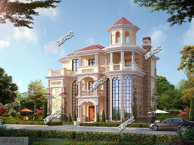 氣派豪華的幾套別墅圖片，誰(shuí)還敢說(shuō)農(nóng)村跟不上城市的潮流