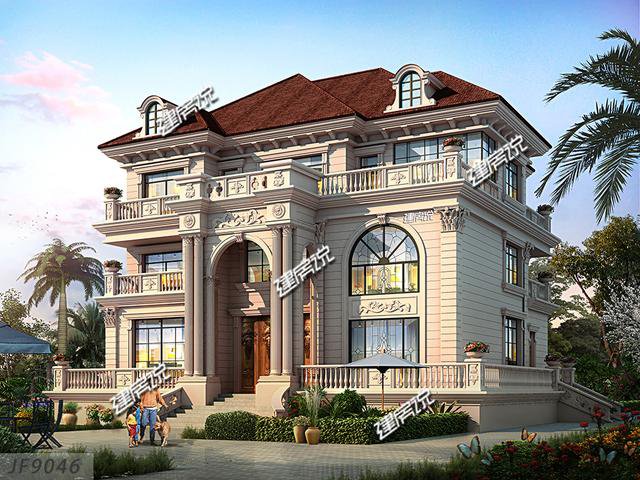 氣派豪華的幾套別墅圖片，誰(shuí)還敢說(shuō)農(nóng)村跟不上城市的潮流