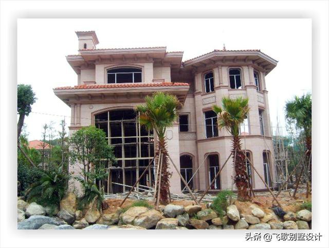 幾十款純歐式別墅完工實(shí)景圖照片，每一款都豪華高端