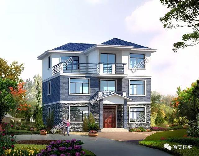 云南和江西喜歡的三層自建房屋戶型圖，面寬12米左右