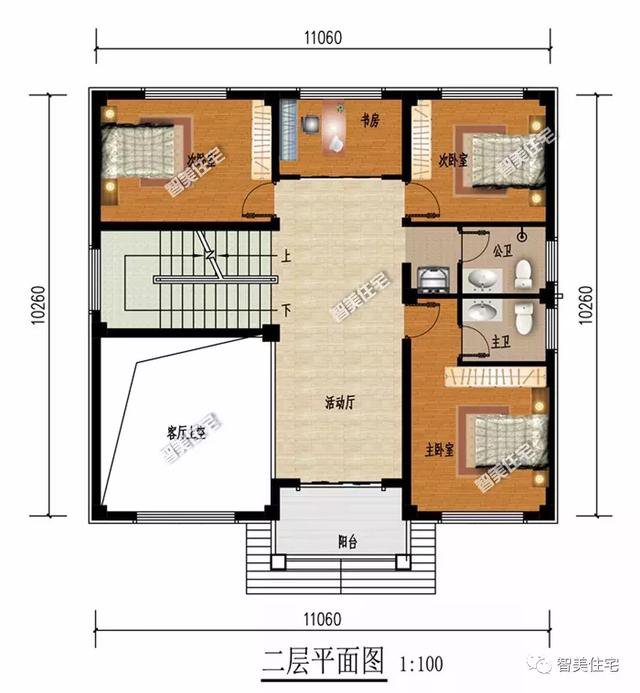 云南和江西喜歡的三層自建房屋戶型圖，面寬12米左右