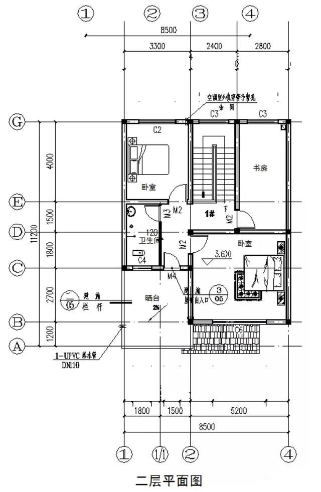 5個造價低的農(nóng)村住宅戶型圖，占地百平左右