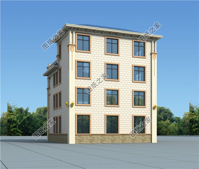 四層復式別墅設(shè)計圖片大全，歐式風格