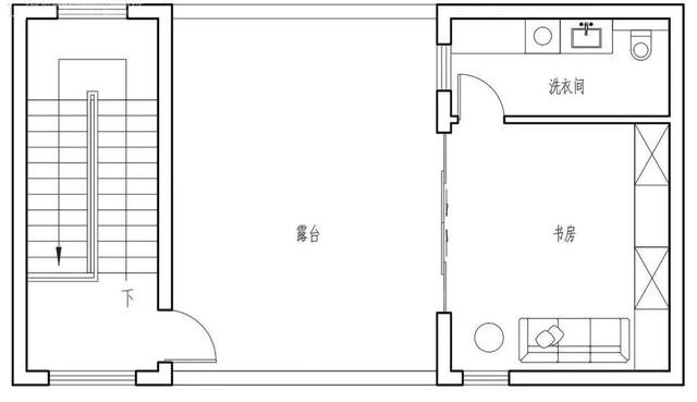 4套帶小院子的農(nóng)村住宅戶型圖，2款傳統(tǒng)，2款時尚