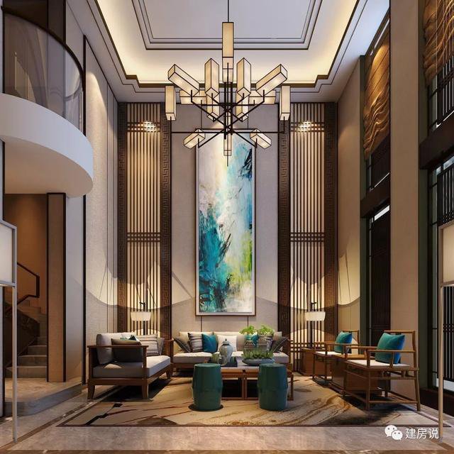 占地123平新中式農(nóng)村房子設(shè)計方案圖，住在里面睡覺到能笑醒