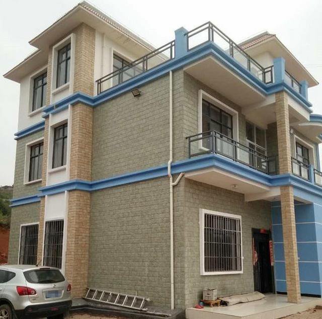 農(nóng)村三層平屋頂樓房建造實(shí)拍，完工圖真漂亮，總共花了59萬