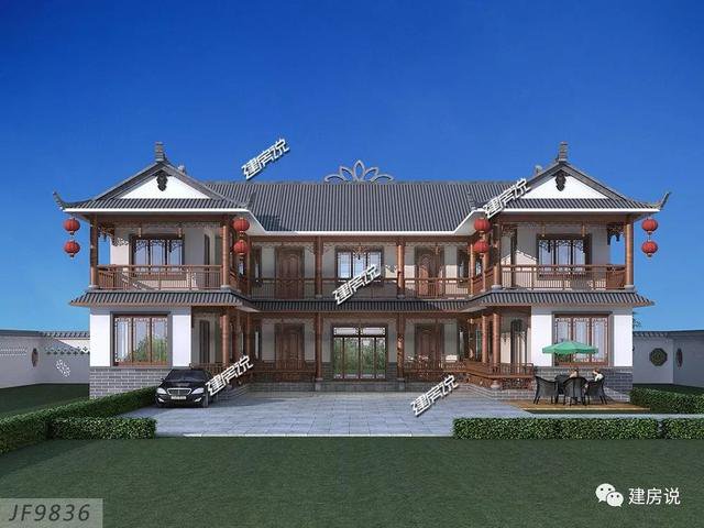 30款中式四合院效果圖外觀圖片大全，可私人定制圖紙
