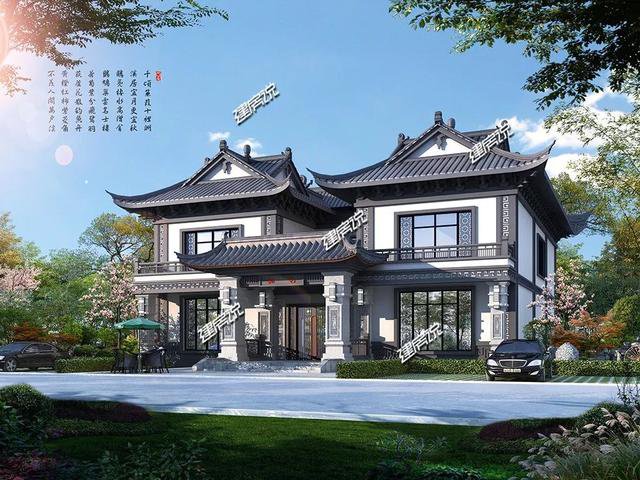 30款中式四合院效果圖外觀圖片大全，可私人定制圖紙