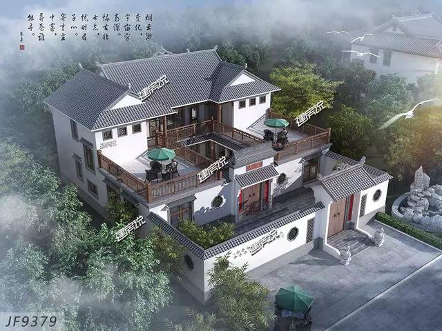 30款中式四合院效果圖外觀圖片大全，可私人定制圖紙