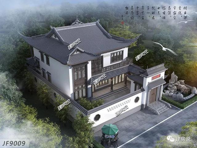 30款中式四合院效果圖外觀圖片大全，可私人定制圖紙