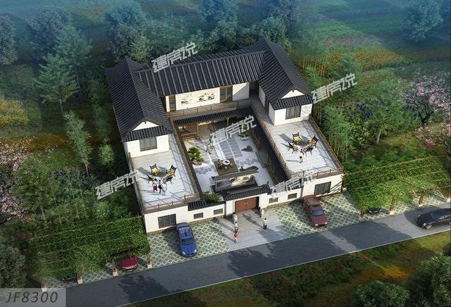 30款中式四合院效果圖外觀圖片大全，可私人定制圖紙