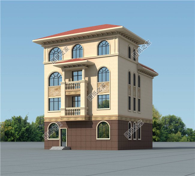 12X14米四層農(nóng)村自建別墅設(shè)計(jì)圖，功能設(shè)計(jì)豐富齊全