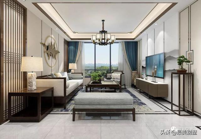 新中式四合院風(fēng)格三層自建房戶型圖，大氣高端有內(nèi)涵