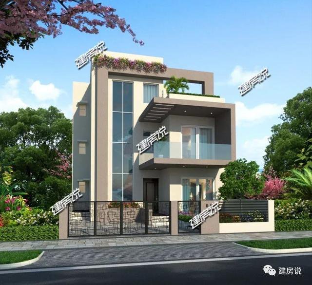 20款現(xiàn)代風格自建房圖片大全，實景照片更好看