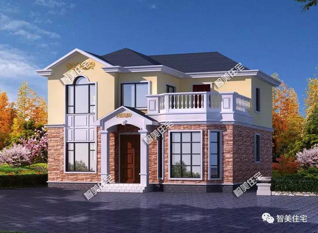 2款實用的鄉(xiāng)墅自建房住宅戶型圖，第一款選擇的比較多