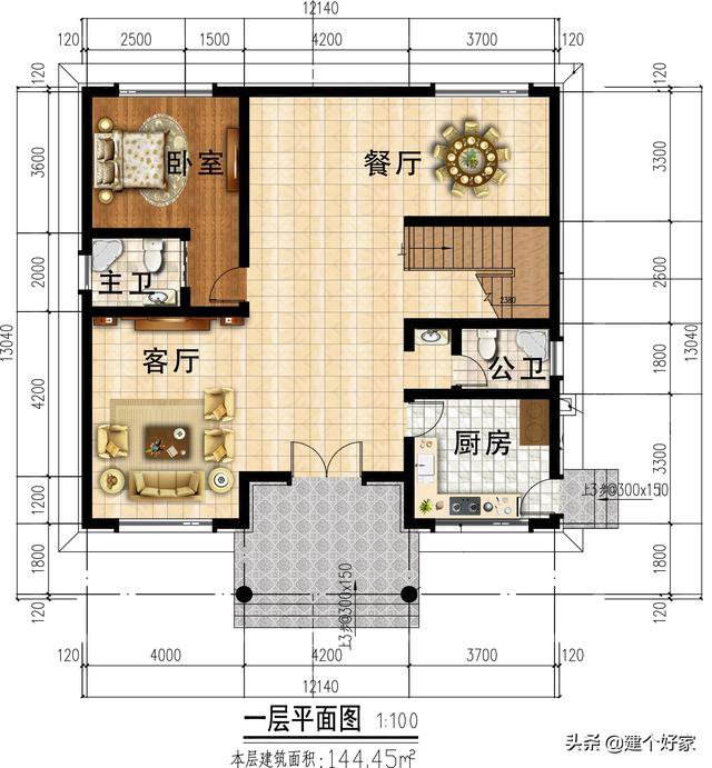 5款超美鄉(xiāng)墅外觀效果圖片，附帶平面戶型圖