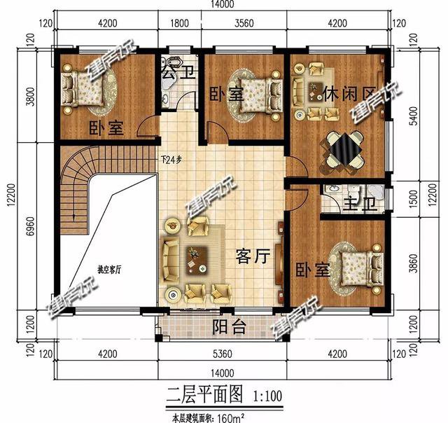 35萬新中式別墅戶型圖，農(nóng)村自己按圖選這套顏值高