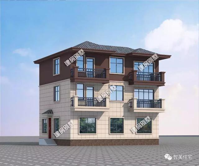 幾款新中式風格的農(nóng)村住宅戶型圖，喜歡第一款的比較多