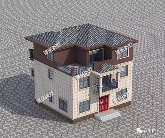 幾款新中式風格的農(nóng)村住宅戶型圖，喜歡第一款的比較多