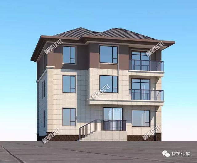 幾款新中式風格的農(nóng)村住宅戶型圖，喜歡第一款的比較多