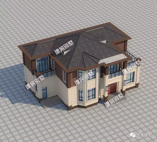 幾款新中式風格的農(nóng)村住宅戶型圖，喜歡第一款的比較多